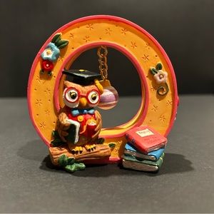 Vintage Mary Engelbreit Letter “O” Stands on its Own About 3” Tall Collectible